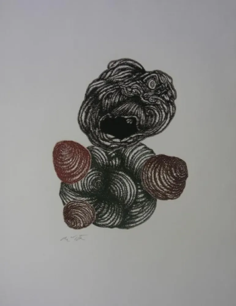 Aguafuerte Y Aguatinta De Vita - Senza titolo