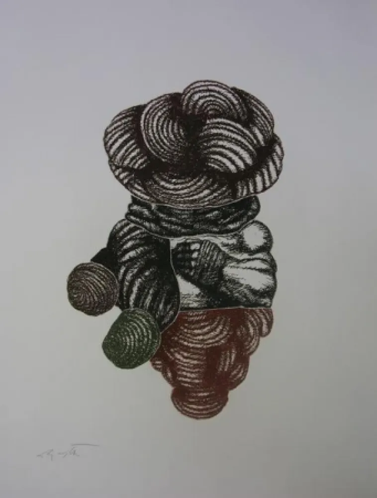 Aguafuerte Y Aguatinta De Vita - Senza titolo