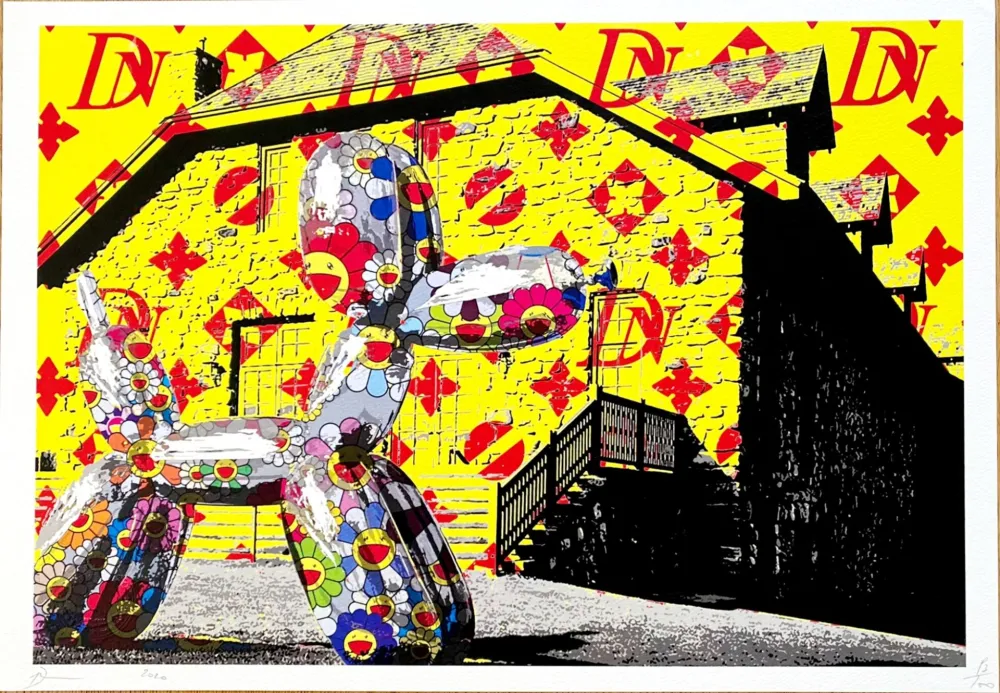 Estampa Numérica Death Nyc - Balloon Dog