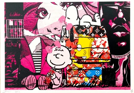 Estampa Numérica Death Nyc - Bart Graffiti