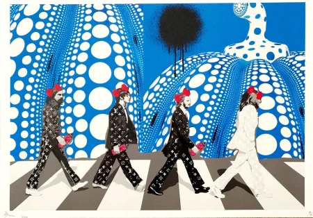 Estampa Numérica Death Nyc - Beatles Blue