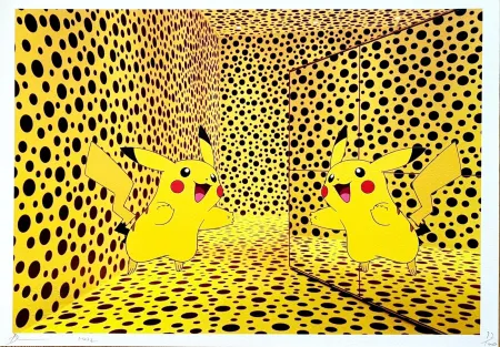 Estampa Numérica Death Nyc - Pikachu