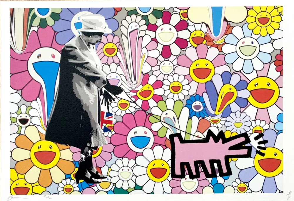 Estampa Numérica Death Nyc - Queen Flowers