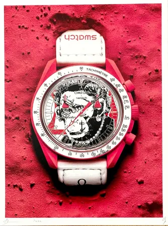Estampa Numérica Death Nyc - Swatch Red Monkey