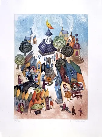 Aguafuerte Y Aguatinta Deberdt - Rosette