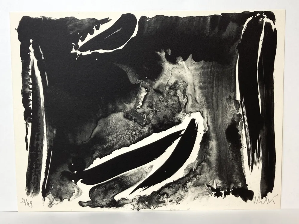 Litografía Debré - Les ambassadeurs, 1989.