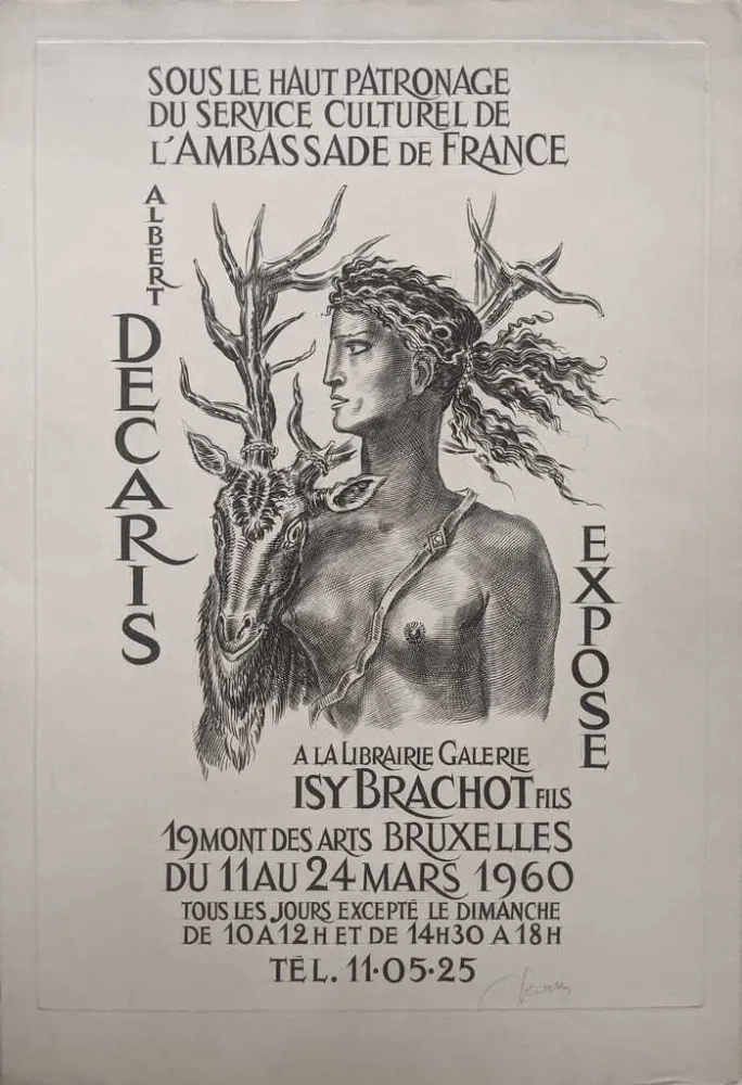 Aguafuerte Decaris - Diane