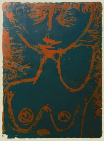 Litografía Deforest - The Young Spinster