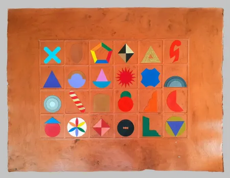 Serigrafía Del Pezzo - Casellario