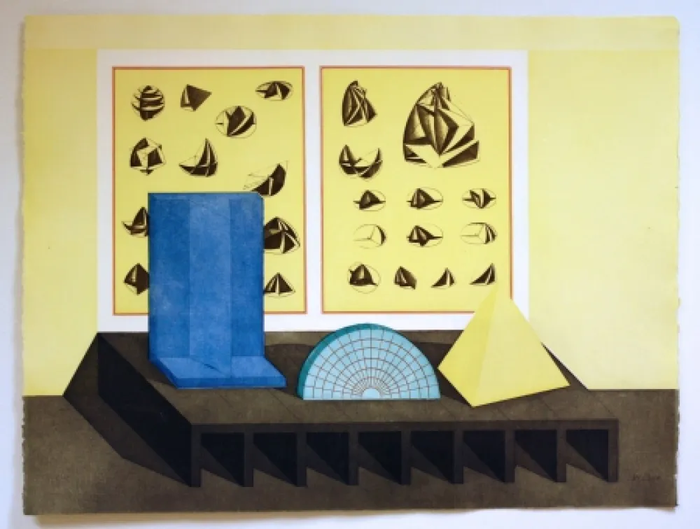 Grabado Del Pezzo - Figure Geometrique