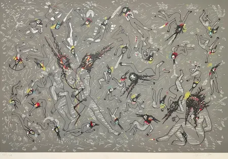 Serigrafía Del Rio - Cuerpos celestial