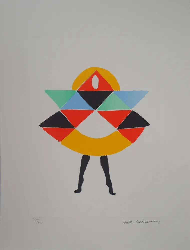 Litografía Delaunay - Carnaval 