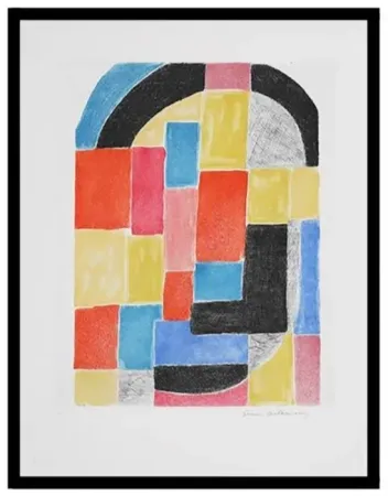 Grabado Delaunay - Cathédrale
