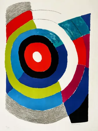 Litografía Delaunay - Cible