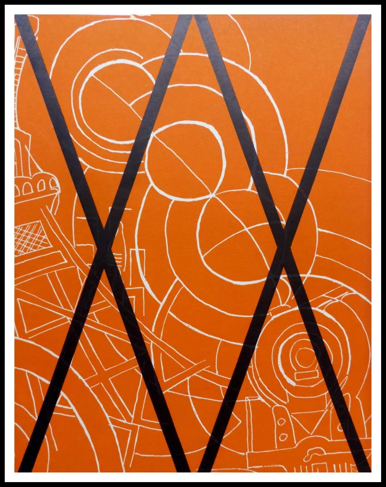 Litografía Delaunay - COMPOSITION 