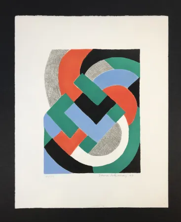 Serigrafía Delaunay - Composition