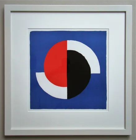 Litografía Delaunay - Composition