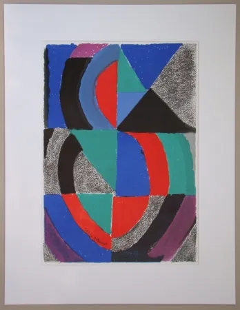 Litografía Delaunay - Grande Icône