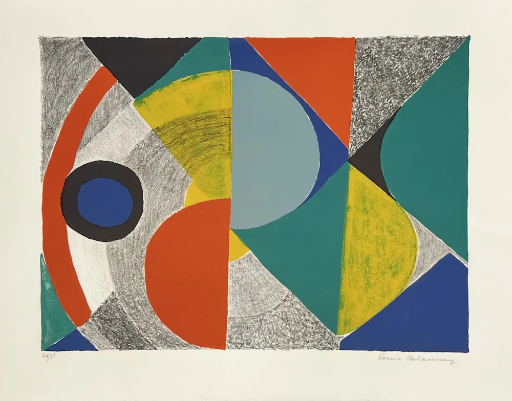 Litografía Delaunay - Horizontale