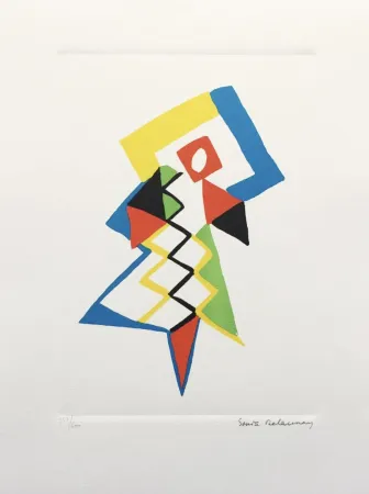 Litografía Delaunay - Jazz, c