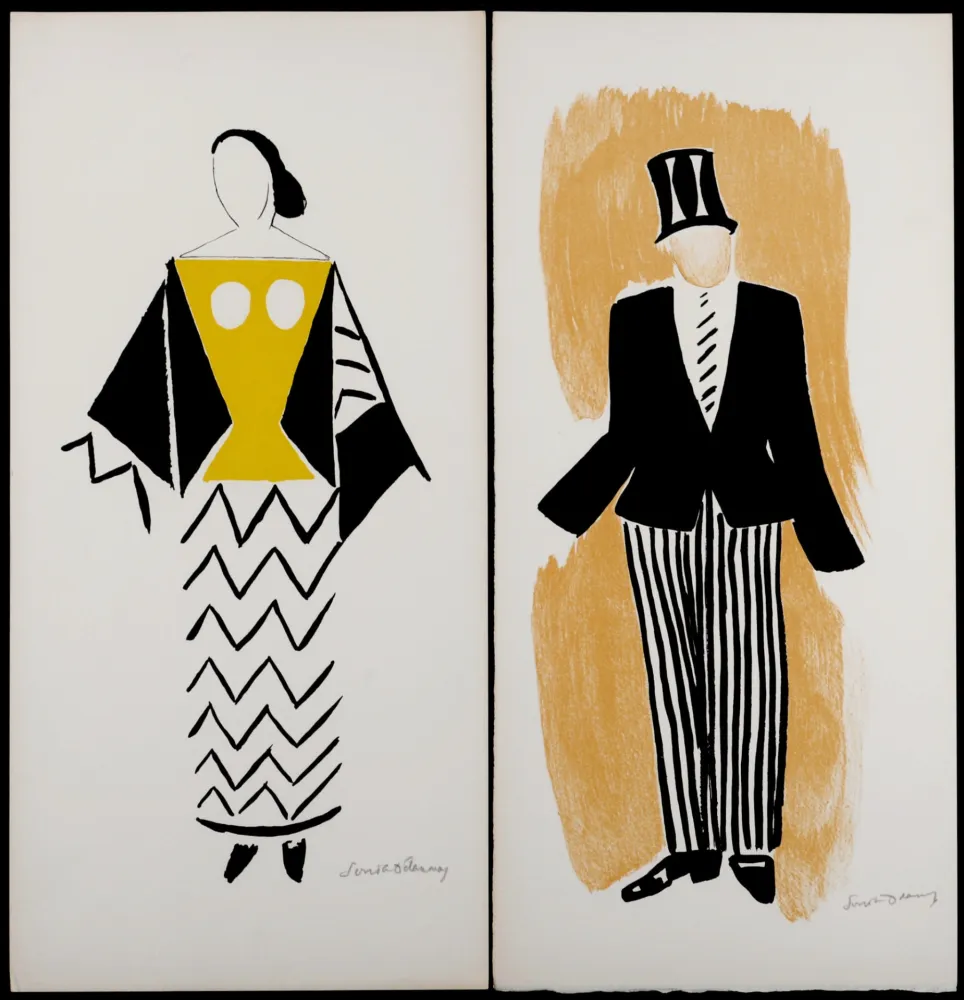 Litografía Delaunay - Le Coeur à Gaz, 1977 - Hand-signed