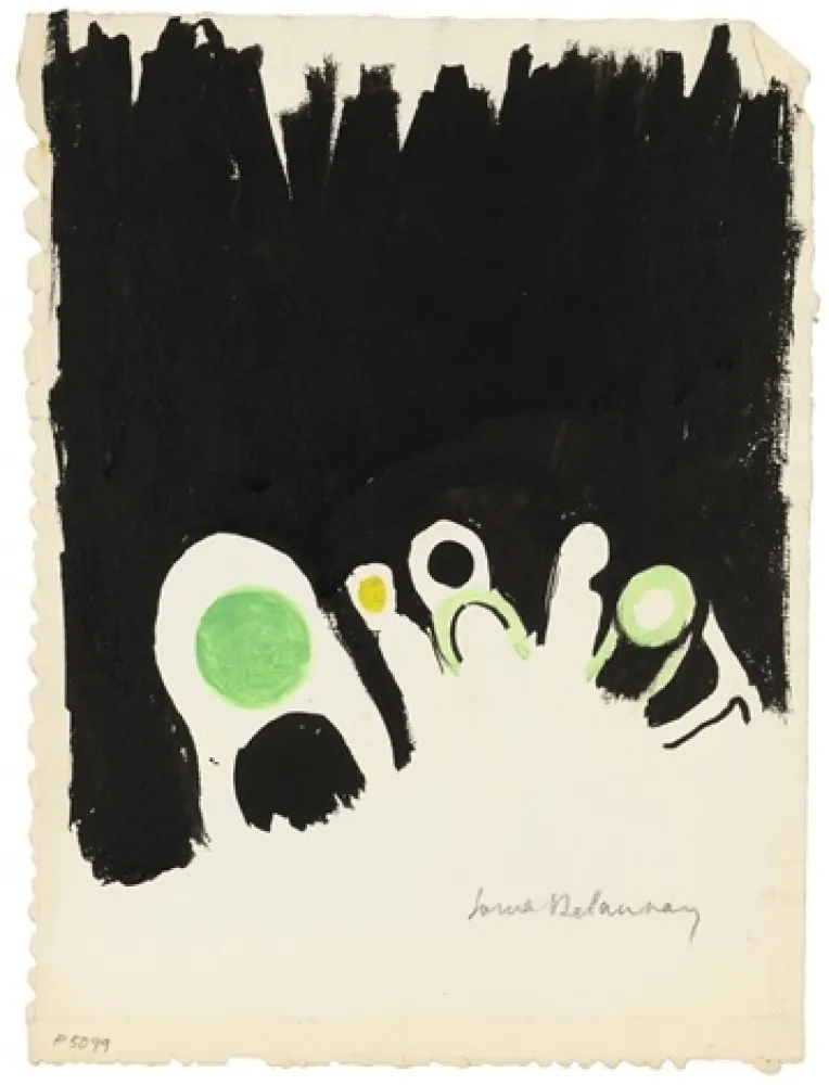 Sin Técnico Delaunay - Projet pour la revue allemande Der Ararat 