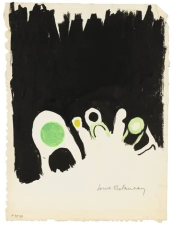 Sin Técnico Delaunay - Projet pour la revue allemande Der Ararat 