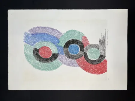Aguafuerte Y Aguatinta Delaunay -  Rythmes colores