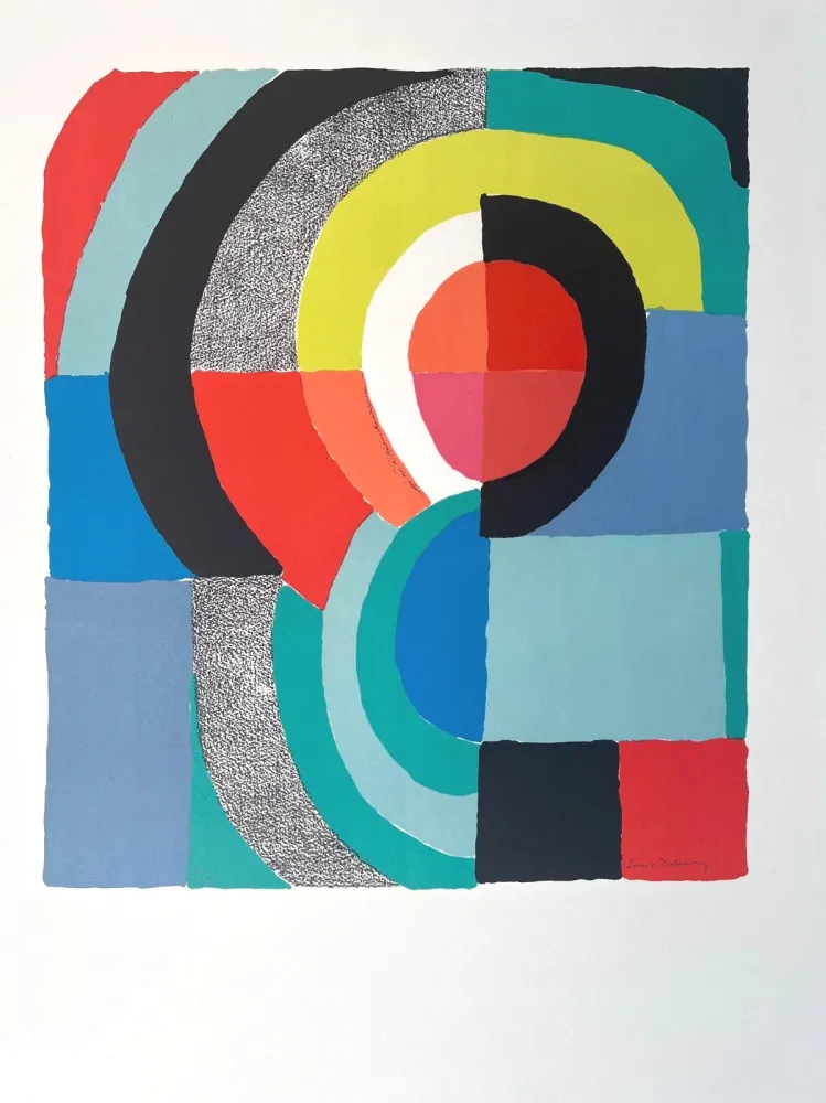 Litografía Delaunay - Sans titre 