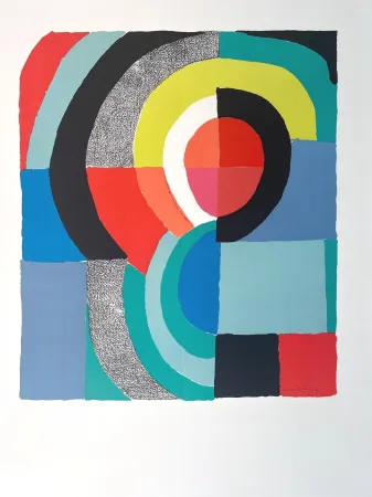 Litografía Delaunay - Sans titre 