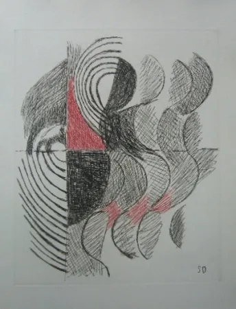 Grabado Delaunay - Sans titre