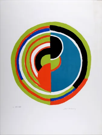 Litografía Delaunay - Signal, 1974 - Hand-signed