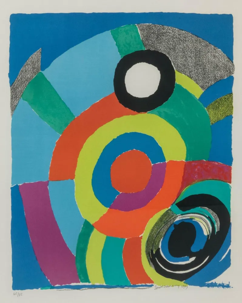 Litografía Delaunay - Untitled