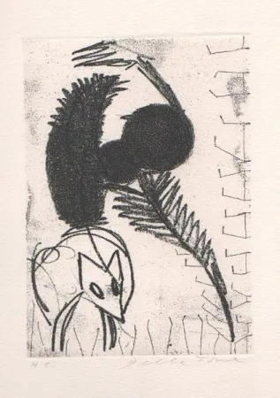 Aguafuerte Della Torre - L'antica moneta