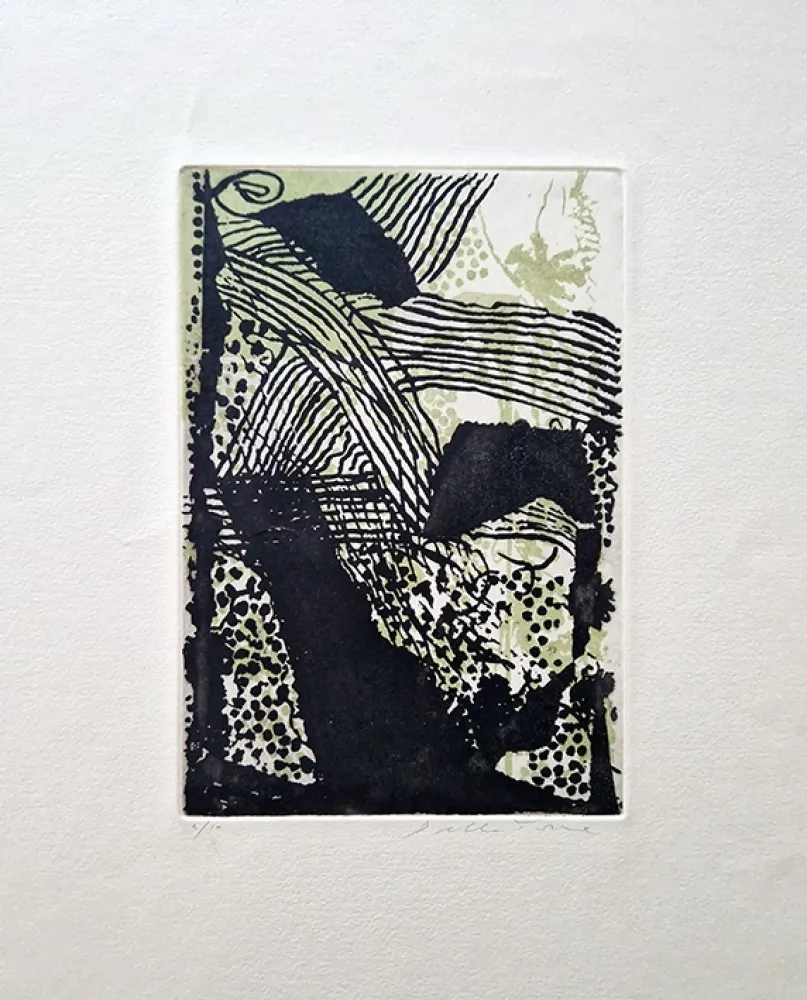 Aguatinta Della Torre - Musica della vigna