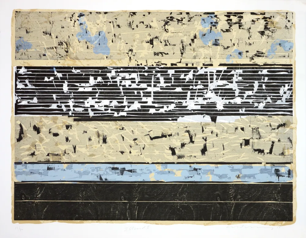 Litografía Denning - Island I