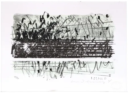 Litografía Denning - Islande II