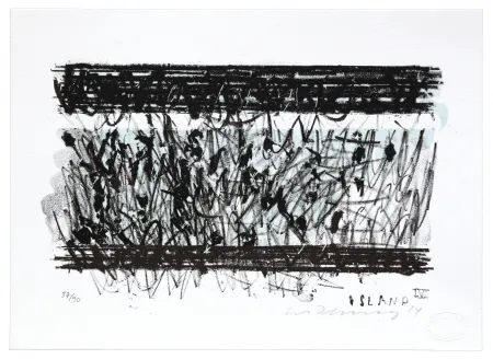 Litografía Denning - Islande IV