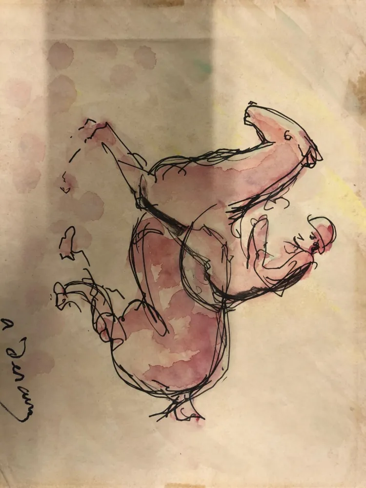 Cartel Derain - Cavalier, ca.