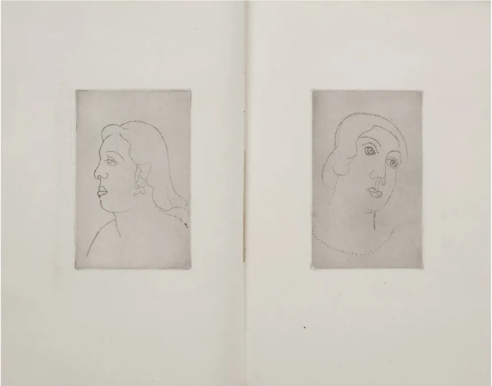 Libro Ilustrado Derain - Georges Gabory : LA CASSETTE DE PLOMB. Deux gravures originales et inédites par André Derain (1920)