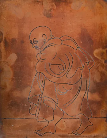 Grabado Derain - Le conspirateur 