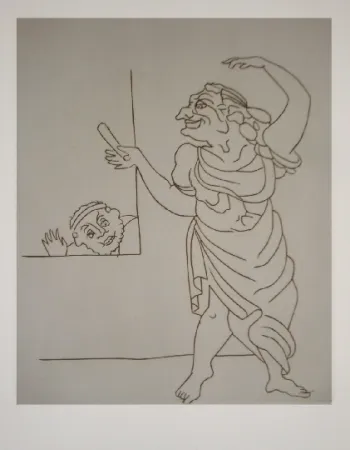 Grabado Derain - Satyricon 18