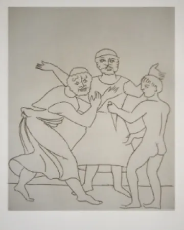 Grabado Derain - Satyricon 19