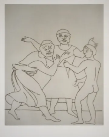 Grabado Derain - Satyricon 19