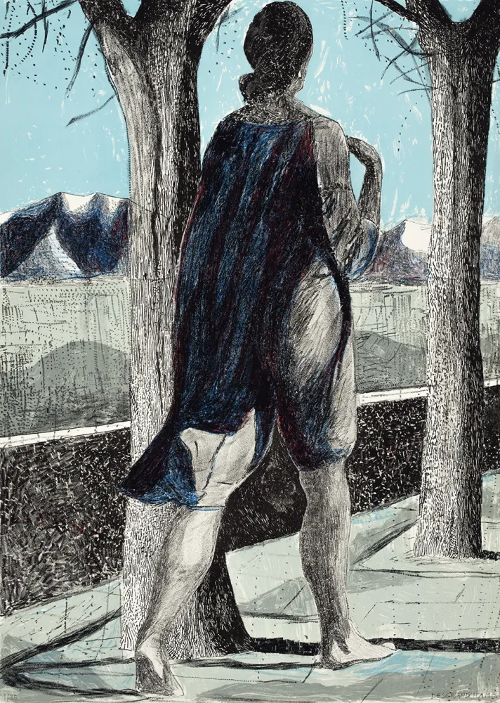 Litografía Desgrandchamps - Latona 1