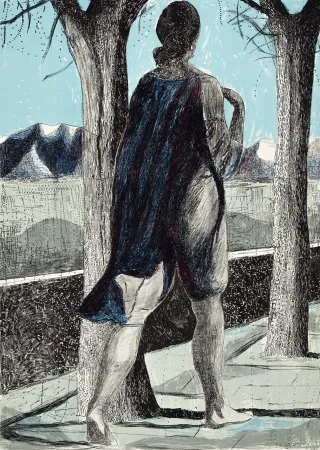 Litografía Desgrandchamps - Latona 1