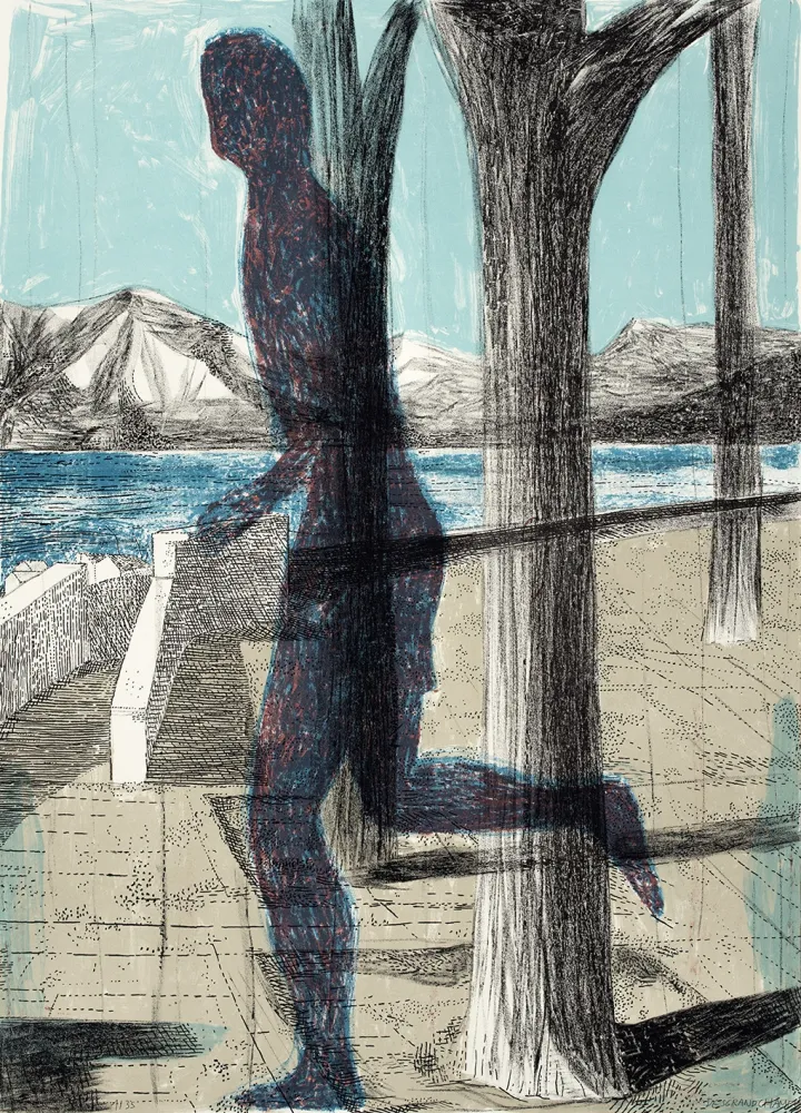 Litografía Desgrandchamps - Latona 3