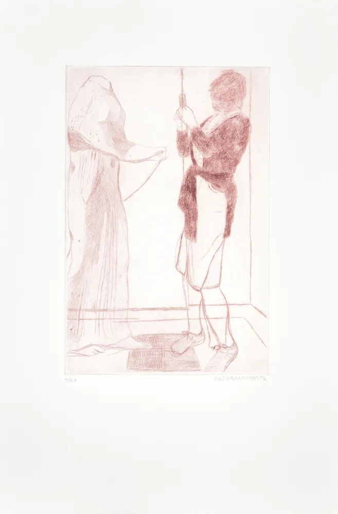 Grabado Desgrandchamps - Sépia photographe 