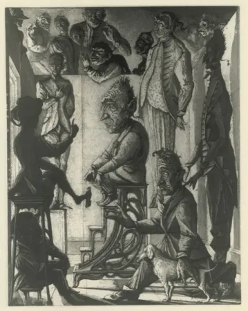 Aguafuerte Y Aguatinta Desmazières - Petit Controverse sans Importance