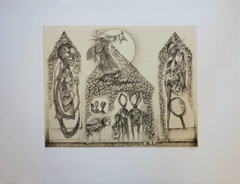 Grabado Deux - 17 rue Notre Dame